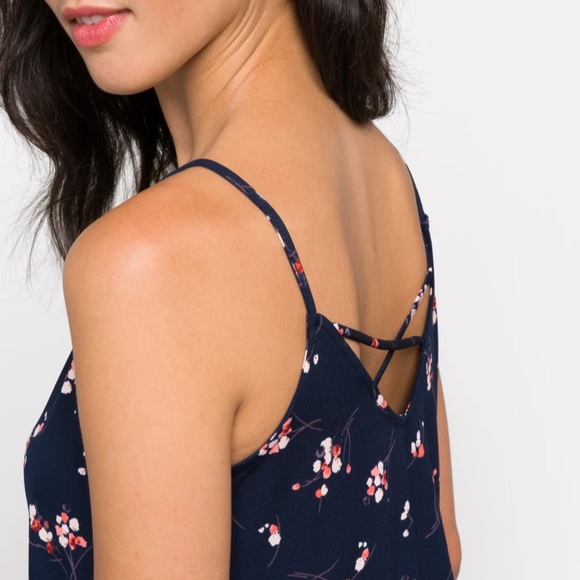 Kaileigh Felda Lattice Back Detail Knit Tank - Picture 3 of 11